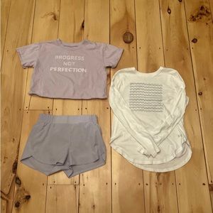 Girl 12 Lot (Asics, Under Armour)